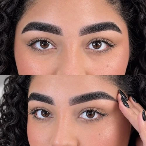 Resultado Henna na Prática · Efeito Velvety
